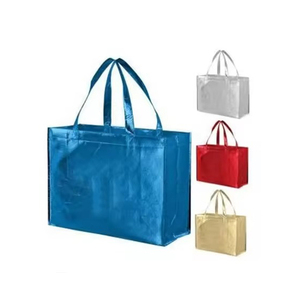 กระเป๋าถือแฟชั่นใหม่2024โลโก้ที่กำหนดเองกระเป๋าผ้าใยสังเคราะห์กระเป๋าผ้าใยสังเคราะห์พับได้ - Product Image 1