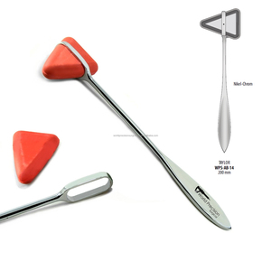 Martillo de Reflejos de Percusión Taylor de Acero Inoxidable, Instrumento de Diagnóstico Neurológico, Manual, Certificado ISO13485 - Product Image 4