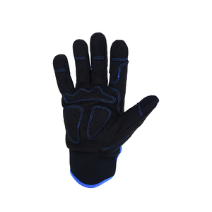 TPR Anti-Impacto Anti-Vibración Guantes DE TRABAJO resistentes Mecánicos transpirables Guantes protectores de perforación de pozos Dedo completo - Product Image 4