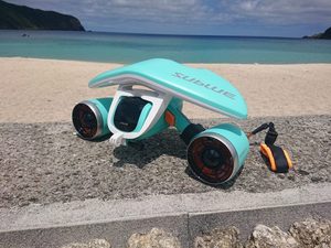 ข้อเสนอชั้นนำของเราสำหรับ sublues whiteshark MIX ใต้น้ำสกูตเตอร์-พื้นที่สีฟ้า100% โรงงานเดิมปิดผนึก - Product Image 2