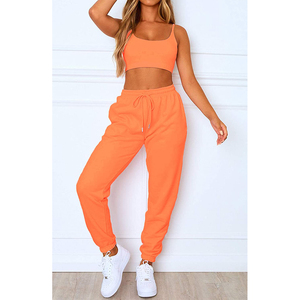 La mejor oferta de pantalones para correr de alta calidad para mujer, ropa de moda con decoración pintada para exteriores, suministro elegante de verano ODM - Product Image 2