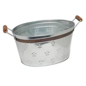 High Quality High Quality Stainless Steel <b>Ice</b> Tub Wine Cooler <b>Champagne</b> Chiller Beer <b>Ice</b> <b>Bucket</b> and Wine Tubs for Bar Hotel - Product Image 1