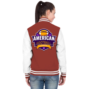 Everyday Women's Cotton <b>Quilted</b> Breathable Varsity Jacket with Embroidery & Dyed Finish Casual Comfortable Winter Wear - Product Image 4
