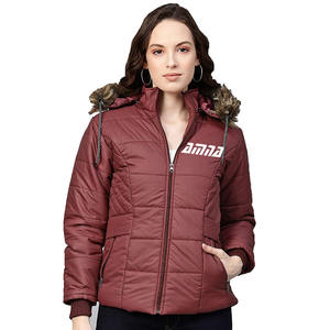 Chaquetas acolchadas de nuevo diseño para mujer, con logotipo personalizado, pantalla impresa, multicolor, elegantes, a la venta - Product Image 3