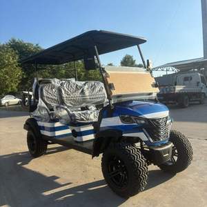 Carritos de Golf Eléctricos Weliftrich de 2+2 Plazas y 4+2 Plazas, Carro de Golf Eléctrico Utilitario de 4 Asientos con Freno de Disco Delantero - Product Image 3