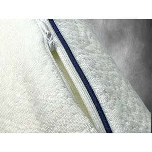 Oreiller en viscose bleu marine original 100% Taille 40x70x11 cm - Product Image 6