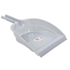 Nouvelle pelle à poussière en plastique 2025 avec bande en caoutchouc, outil de nettoyage domestique avec manche en plastique, utilisation à la maison sans balai - Product Image 2