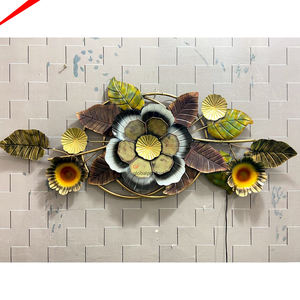 Décoration murale en métal unique pour salon, salle de séjour, chambre à coucher, hall d'entrée, restaurant - Product Image 6