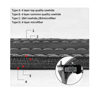 Cinturón de cuero de lujo de piel de vaca con hebilla de acero con diseño de palanca cinturones de cuero genuino de Pakistán - Product Image 5
