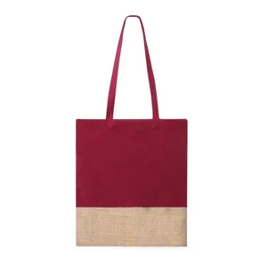 Borsa Tote Personalizzabile in Cotone e Juta Suelva per Merchandising e Promozioni - Product Image 1