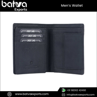 Dompet Pendek Pria Kulit Asli Vintage Kualitas Premium, Penutup Lipat Dua, Ukuran Dapat Disesuaikan, Logo Unik, Katun Perjalanan India