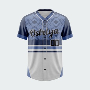 Nueva Llegada: Jersey de Béisbol Personalizado con Botones Completos, Diseño de Última Generación, MOQ Bajo, Jersey Sublimado para Entrenamiento - Product Image 3