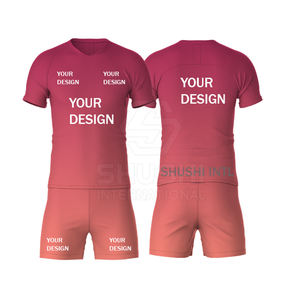 Ensemble d'entraînement de football, maillot d'entraînement, short, tissu léger et respirant, survêtement d'entraînement de football, logo personnalisé, haute qualité - Product Image 4