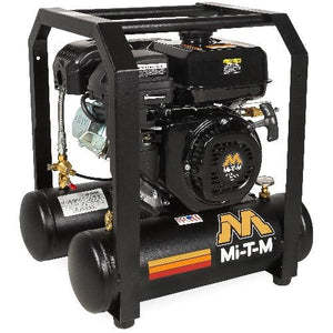 เครื่องอัดอากาศแบบพกพาขนาด 5 แกลลอน ระบบเดี่ยว (ใช้แก๊ส) รุ่น AM1-HM04-05M - Product Image 1
