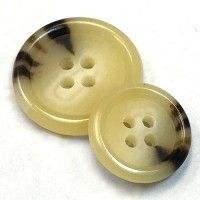 Boutons en corne de buffle naturelle de qualité supérieure, fabriqués à la main, avec finition polie, pour vêtements de créateurs classiques/rustiques et mode durable - Product Image 4