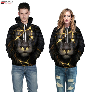 Pull à capuche à manches longues surdimensionné et écologique pour hommes, col à capuche en tricot brodé avec logo personnalisé, impression numérique, OEM - Product Image 6