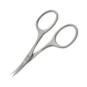 Tijeras profesionales de manicura de 9cm KOUNAIN, herramienta de eliminación de cutículas de vello de uñas de belleza de acero inoxidable con punta afilada recta curva - Product Image 6