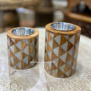 ไม้คุณภาพสูงปลายแหลมพร้อมแม่เพิร์ล Bakhoor Burner เตาอาหรับดังเซ็นเซอร์หรูหราสำหรับการตกแต่งของขวัญรอมฎอน - Product Image 6