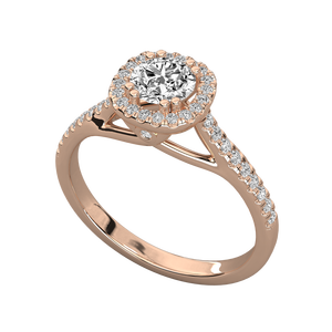 Anillo de Diamante Cultivado en Laboratorio de Oro de 10K - Product Image 4