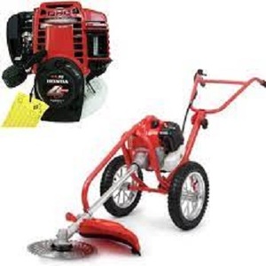 Hiệu suất cao 43cc 1200W Xăng tay đẩy cỏ Máy cắt 4 thì cấp công nghiệp tông đơ 80mm Chiều cao cắt tối đa + - Product Image 1