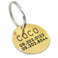 Étiquettes personnalisées en métal pour chien, Code QR, étiquette d'identification pour chat, collier d'identification pour animal de compagnie, offre spéciale