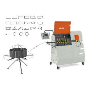 Cintreuse de barres d'armature CNC automatique 6-10mm Construction en acier inoxydable Machine à cintrer d'étrier de barre de noyau de moteur de moteur essentiel - Product Image 3