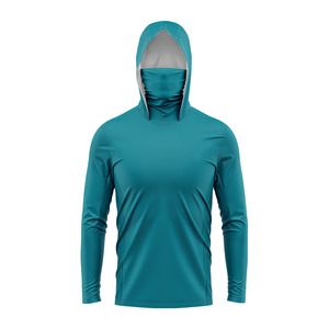 Nouveau sweat à capuche de pêche à manches longues, léger, respirant, à séchage rapide, recyclé, grande taille, personnalisable par sublimation, UPF50+, imperméable - Product Image 1