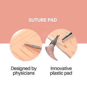 Tampon de pratique de suture ultime en silicone idéal pour les étudiants Maîtrisez les techniques de couture de précision par Raw To Fine - Product Image 2