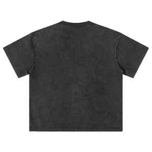 Camiseta de Manga Corta para Hombre, Corte Regular, Casual, de Alta Calidad, Estampada con Serigrafía, 100% Algodón, Estilo Urbano, Transpirable - Product Image 4