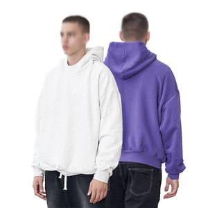 Novedades 2025, Sudaderas con Capucha de Forro Polar para Hombre, Sudaderas Extra Grandes sin Cordones para Mujer, 100% Algodón, Bordadas para Invierno - Product Image 1