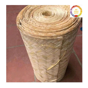 แผ่นตาข่ายทำด้วยมือทำจากไม้ไผ่สานสำหรับตกแต่งตู้เฟอร์นิเจอร์ฉากกั้นเก้าอี้ขายส่ง - Product Image 3