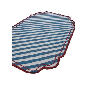 พรมขนสัตว์ทอลายเรียบสีเทาและสีดำลายทางแบบนามธรรมและลายทางเดินรูปทรงสี่เหลี่ยมผืนผ้าสำหรับใช้ในบ้าน-ADWL-13199 - Product Image 2