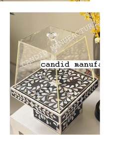 แท่นวางเค้กเรซินสำหรับเสิร์ฟและแสดงเค้กที่ละเอียดอ่อนดีที่สุดสำหรับชิ้นกลางสำหรับโอกาสที่เป็นมงคลในราคาที่เหมาะสม - Product Image 3