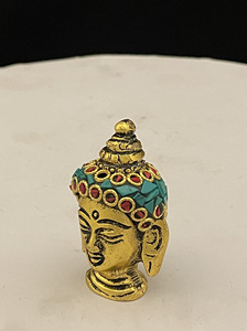Meilleur design brûleur d'encens fabriqué à la main pierre dorée travail bouddha visage attrape-cendres pour temple utiliser bouddha visage pour bureau - Product Image 3