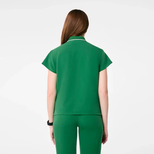 Hot Selling Women's Custom Logo Print Nursing Scrubs <b>Set</b> Anti-Wrinkle Wholesale Hospital Scrub Suit <b>Doctors</b> nurse uniforms - Product Image 2