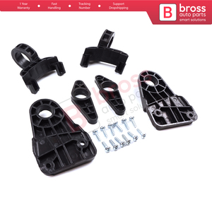 BHL561 Headlight Holder Mount Repair <b>Bracket</b> Tab Set Right Left Side for Octavia MK3 5E 2012-19 Bross Auto Parts Made In Turkey - Product Image 4