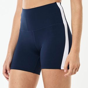 High Quality Spandex Nylon Workout <b>Tights</b> Gym Sports Shorts High Waist Seamless Breathable Scrunch Butt Yoga Shorts for <b>Women</b> - Product Image 1