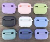 Étui de protection en silicone souple et étanche pour écouteurs AirPods Pro 3, coque souple antichoc pour écouteurs