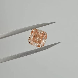 เพชรแฟนซีสีชมพูทรงคุชชั่น 1.5 กะรัต VS1 ได้รับการรับรองจาก IGI เพชร CVD สีแฟนซีเพาะเลี้ยงในห้องปฏิบัติการ สำหรับทำเครื่องประดับหรูหรา - Product Image 1