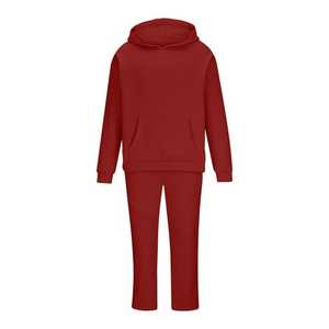Men'<b>s</b> Solid Color Hoodie And Pants Two-Piece Set Casual Autumn Winter Sports <b>Tracksuit</b> Fashionable <b>Size</b> <b>S</b>-3XL - Product Image 3