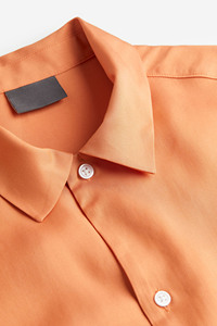 Haute qualité hommes chemises en lin Floral flanelle bas couleur unie respirant tricoté décontracté Streetwear pour l'automne-bon prix - Product Image 2