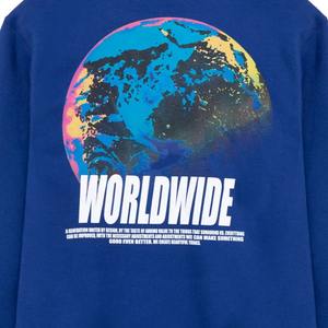 Vente en gros 2025 hiver 100% coton sweat ras du cou 380 GSM polaire surdimensionné décontracté à manches longues 6XL sweats à capuche pour hommes teint uni - Product Image 3