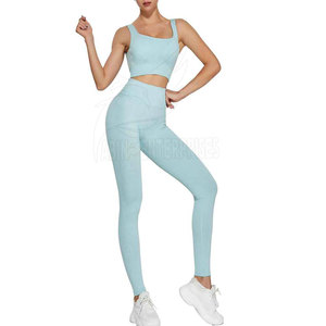 Soutien de haute qualité séchage rapide décontracté course sans couture Yoga ensemble vêtements de sport actifs - Product Image 1