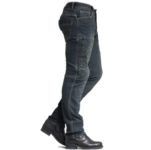 Pantalones Vaqueros de Motociclista para Hombre, Diseño OEM, Secado Rápido, Protección con Certificación CE, Logotipo Personalizado, MOQ y Precio Más Bajos - Product Image 5