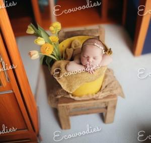 Mode mignon bébé photographie accessoires nouveau-né photographie seau accessoires nouveau-né Photo posant Photo Shoot accessoires - Product Image 6