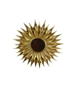 Espejo de Vanidad Moderno y Elegante de Latón para Bodas, Espejos Circulares de Pared para Decoración del Hogar, Baño, Dormitorio y Sala de Estar - Product Image 5