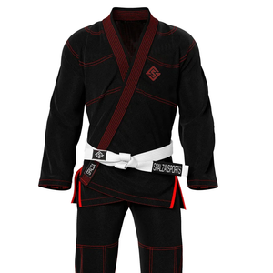 2024 Custom Made BJJ Karate Uniform Sets 100% Cotton Custom Logo Front Position High Quality Digital Print Plus Size Breathable - Product Image 4