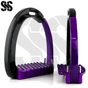 Étriers de sécurité de haute qualité pour chevaux - Aluminium léger antidérapant, équipement d'équitation, couleurs et tailles personnalisées | - Product Image 4