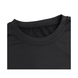 Buy 2025 Unisex <b>Women's</b> <b>Long</b> Plain Cotton Korean <b>Sweatshirt</b> Casual Drop Shoulder Fleece Crewneck Design Customizable <b>Sweatshirt</b> - Product Image 4