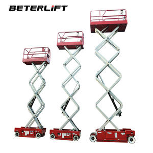 Motor Lift Gunting Bertenaga Baterai, Pengangkat Konstruksi, Lift Gunting untuk Dijual - Product Image 1